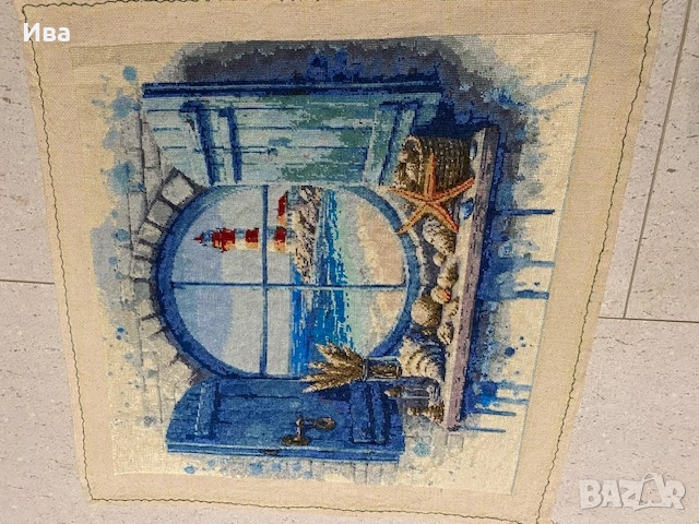 Гоблен "Фар", снимка 3 - Гоблени - 53757573