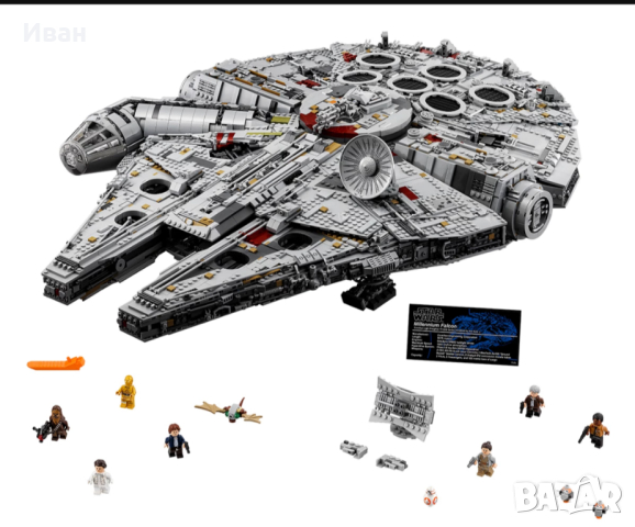 Конструктор LEGO Star Wars - Ultimate Millennium Falcon. Нови и запечатани ! , снимка 4 - Други игри - 44721084