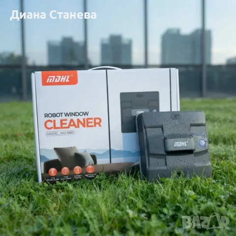 Робот за почистване на прозорци MDHL MD-M83 – Автоматично измиване с 5600Pa засмукване, снимка 4 - Кухненски роботи - 55899735