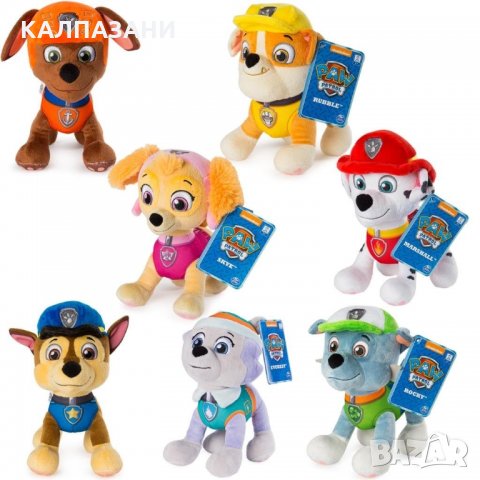 ПЛЮШЕНА ИГРАЧКА PAW PATROL, АСОРТИМЕНТ 6044393, снимка 1