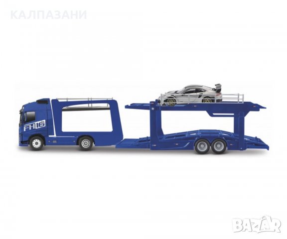 Bburago - модел на кола 1:43 - Автовоз Mercedes Benz Actros, 1831456 , снимка 3 - Коли, камиони, мотори, писти - 38682211