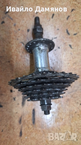 Задно движение + касета 6 скорости Velotec, снимка 8 - Части за велосипеди - 51724973