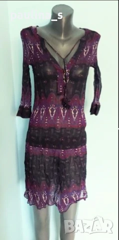 Три различни броя / Уникална прозрачна рокля от органза , снимка 9 - Туники - 40525750