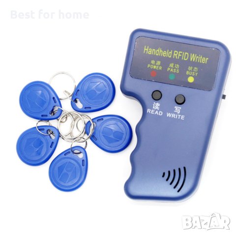 125KHz EM4100 Ръчна RFID дубликатор Четец на карти, Копирна машина Четец/записващ Дубликат, снимка 7 - Друга електроника - 41812907