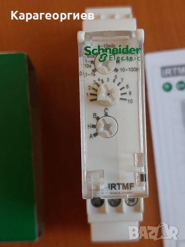 Реле време Schneider, снимка 4 - Друга електроника - 52772222