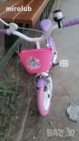 Детско колело за момиче от 3-5г.(barbie) , снимка 2 - Детски велосипеди, триколки и коли - 55971223