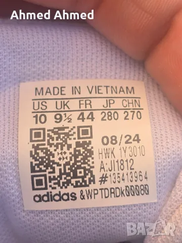 Adidas Сникърси VS PACE 2.0 HP6010 Бял 44 Нови, снимка 5 - Маратонки - 55793373