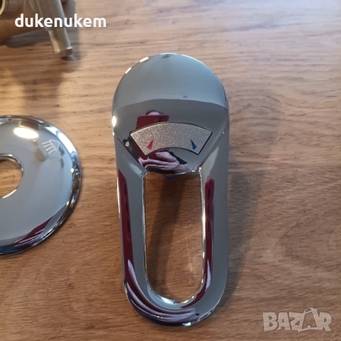 3-пътен месингов смесител за душ – с керамичен клапан, хром, снимка 9 - Смесители - 52694753