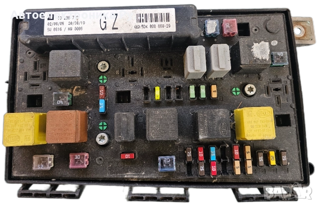 BSI модул OPEL ASTRA H, ZAFIRA B, GM 13 206 752 GZ, 13206752 GZ, HELLA 5DK 008 668-29

