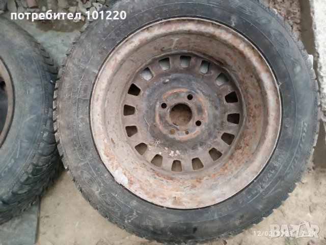 4 бр. железни джанти 14" за Opel Astra G (1998-2004), снимка 2 - Гуми и джанти - 41483029