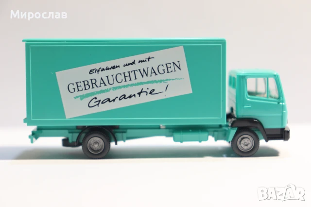 WIKING H0 1/87 MERCEDES 814 /  817   KАМИОН МОДЕЛ TIR, снимка 5 - Колекции - 51145921