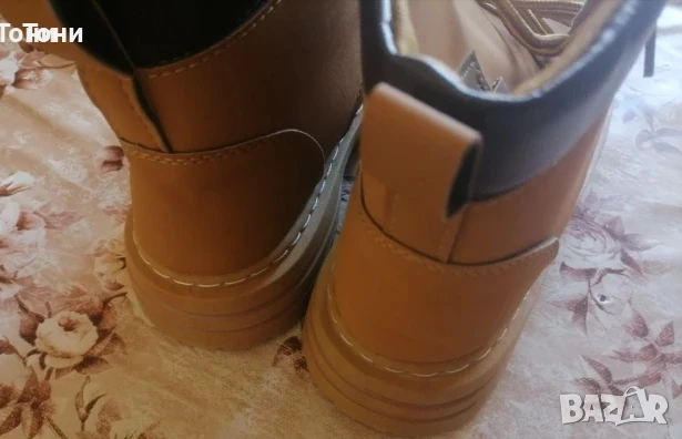 Нови Кожени Мъжки Боти 44, снимка 4 - Мъжки боти - 51109831