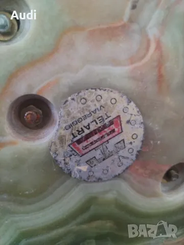 Старинен ретро винтидж домашен телефон изработен от ценни естествени натвриали:бронз и мрамор, оникс, снимка 2 - Други - 48355860