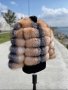 Дамско зимно палто от лисица код 84, снимка 1 - Палта, манта - 35710109