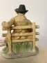Порцеланова фигурка стил Каподемонте височина 19 см отличен състояние , снимка 4