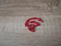 Hellcat лого червена емблема лява, снимка 1