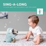 Нова Мека играчка за бебета с пеене и интерактивно пляскане и звук, снимка 7
