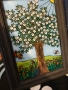 Прекрасна картина върху стъкло , снимка 3