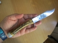 Ловджийски нож с дръжка от рог, снимка 2