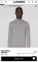 J.LINDEBERG Kian Tour Merino Half Zip Grey Melange L, снимка 5