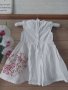 Детска бяла рокля BENETON , снимка 2