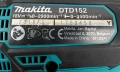 Makita DTD152 Z - Акумулаторен импакт 18V като нов!, снимка 3