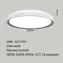 LED плафон 48 W с дистанционно и регулируема светлина, снимка 6