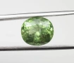 Уникален колекционерски камък – 4.50 карата натурален рутилен ябълково-зелен перидот от Пакистан!, снимка 8