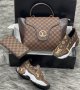 Дамски спортни обувки портфейл и чанта Louis Vuitton код 132, снимка 1 - Дамски ежедневни обувки - 33792005