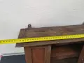 Старинно дървено шкафче за стена, снимка 8