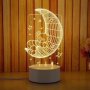 Холограмна 3D LED нощна лампа

, снимка 3