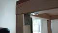 Масивно дървено бюро/работна маса 200х80х85 см ; Solid wooden desk/working bench, снимка 4