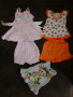 Лот кокетни летни дрешки за момиче 6 м, снимка 1 - Бебешки рокли - 36304268