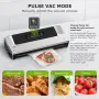 Вакуум машина Bonsenkitchen VS2100 – Вакуумно опаковане и запечатване за Sous Vide – Сребриста, снимка 4