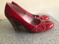 Дамски обувки естествен лак, снимка 2