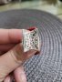Дамски сребърен пръстен филигран. Състояние ново. Проба 925. , снимка 4
