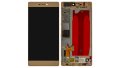 Дисплей за Huawei P8 (GRA-L09), златист, с рамка, снимка 1 - Тъч скрийн за телефони - 40683886
