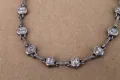 Дамско сребърно колие , снимка 2