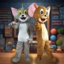 Костюм Том и Джери за детско парти рожден ден изненада Маскот Tom & Jerry , снимка 10