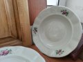 Стар български порцелан чинии дълбоки, снимка 6