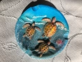 Пепелник Maldives /купичка за дребни бижута с 3D костенурки - екзотичен сувенир от Малдивите, нов , снимка 7