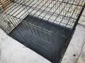 120x78x82cм XXL голяма метална сгъваема клетка за куче за транспорт или стационар, снимка 5