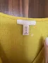 H&M жълта рокля по тялото, XS, снимка 2