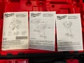 Milwaukee Kit 18V - Импактор и Перфоратор-Безчеткови + Куфар, снимка 12