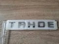 сребрист надпис емблема Chevrolet Tahoe, снимка 3