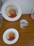 Порцеланови чинии и чаши с лика на Папа Йоан Павел втори , снимка 7