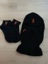 Сет Маска и Чорапи Vlone комплект за общо 32лв Черни Оранжеви Детайли Balaclava Mask Socks Шапка