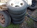 4бр.лети джанти със зимни гуми 165/70R14 за VW, SKODA, SEAT. , снимка 4