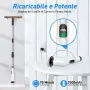 Чисто Нова Акумулаторна електрическа четка за почистване BioAura 9 в 1 | Телескопична дръжка , снимка 7