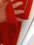 H&M дълга червена рокля за повод, снимка 15